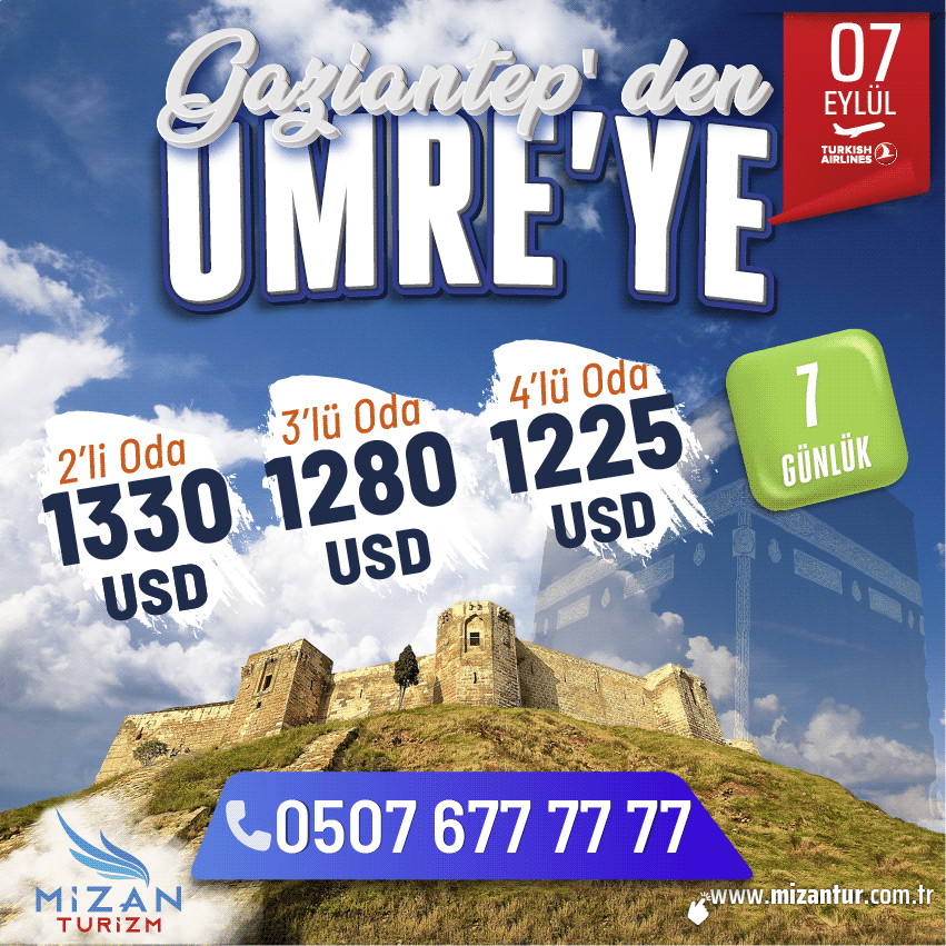 1 haftalık umre fiyatları - umre otel fiyatları