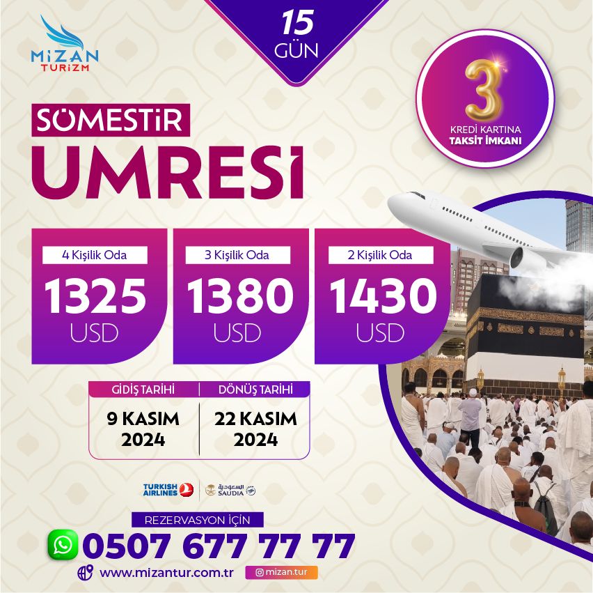 umre kaç dolar - diyanet sömestr umre fiyatları 2024 - 15 günlük umre