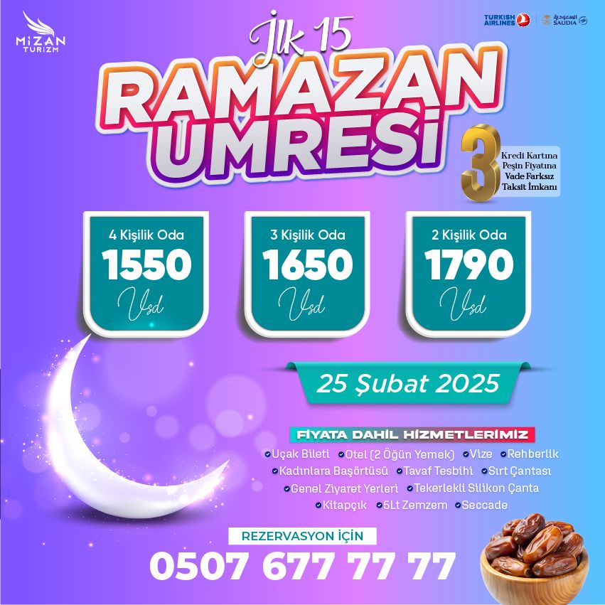 ramazan umre - diyanet ramazan umre fiyatları 2025