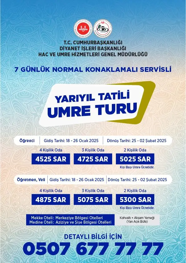 diyanet umre fiyatları-semerşah umre fiyatları 2025-en uygun umre